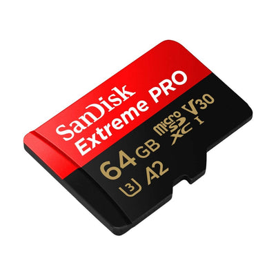 TARJETA MICROSD SANDISK 64GB EXTREME PRO 200MB/S 4K + ADAPTADOR