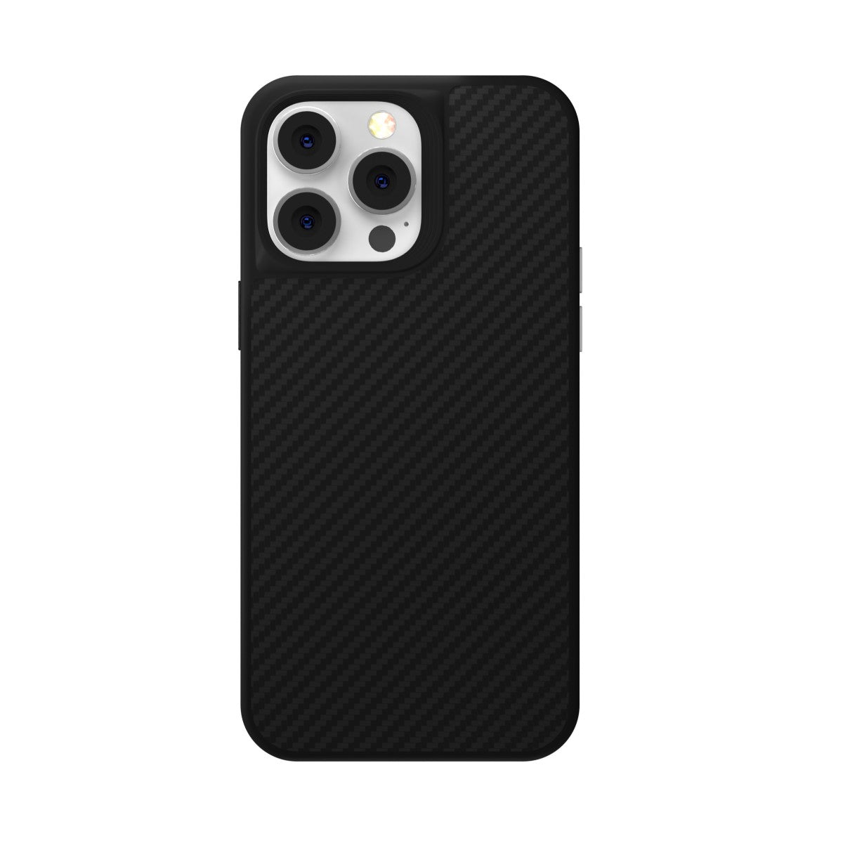 Protector case antishock Iphone 14 magnético carbono Devia kevlar