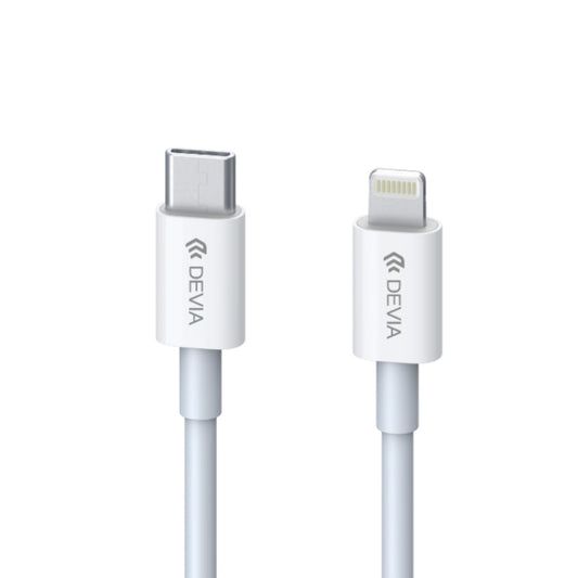 CABLE USB-C A LIGHTNING CÁRGA RÁPIDA 20W 1 METRO DEVIA SMART