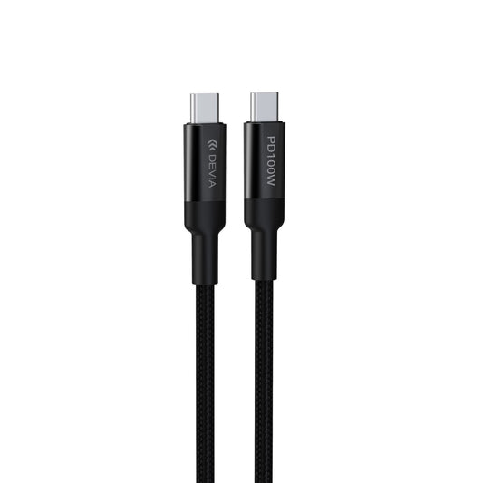 CABLE USB-C A USB-C 100W DEVIA EXTREME SPEED SERIES