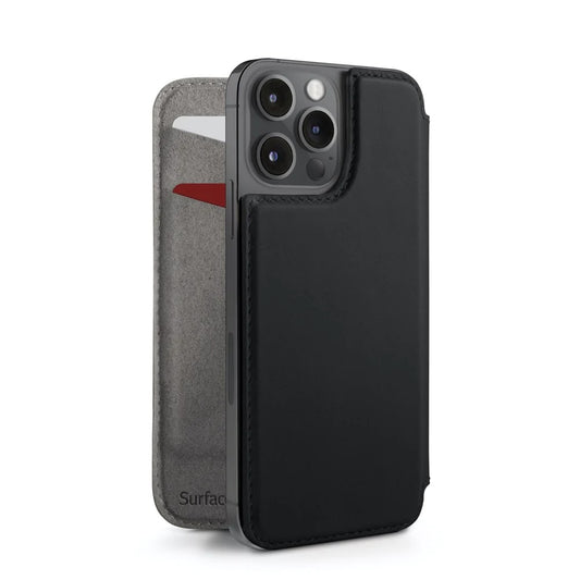 Protector SurfacePad de cuero para iPhone 13 Pro | Twelve South