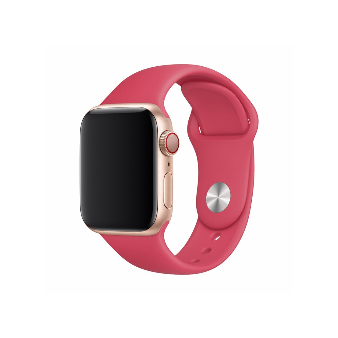 MALLA DE SILICONA PARA APPLE WATCH 42MM/44MM DEVIA DELUXE SPORT BAND