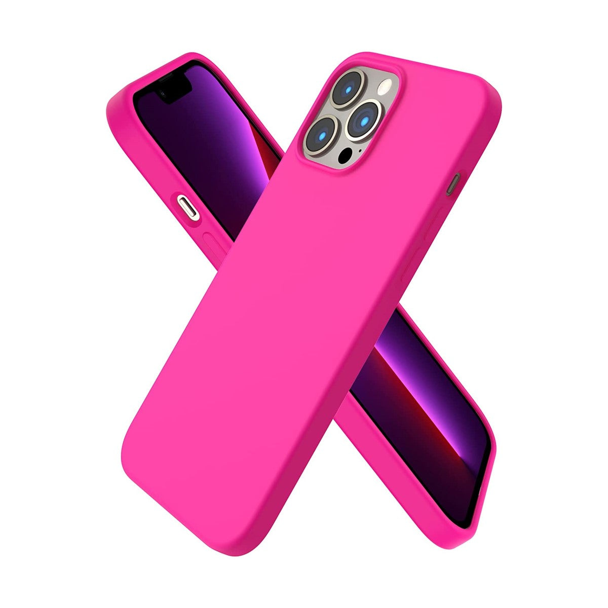 PROTECTOR CASE DE SILICONA PARA IPHONE 13 PRO MAX