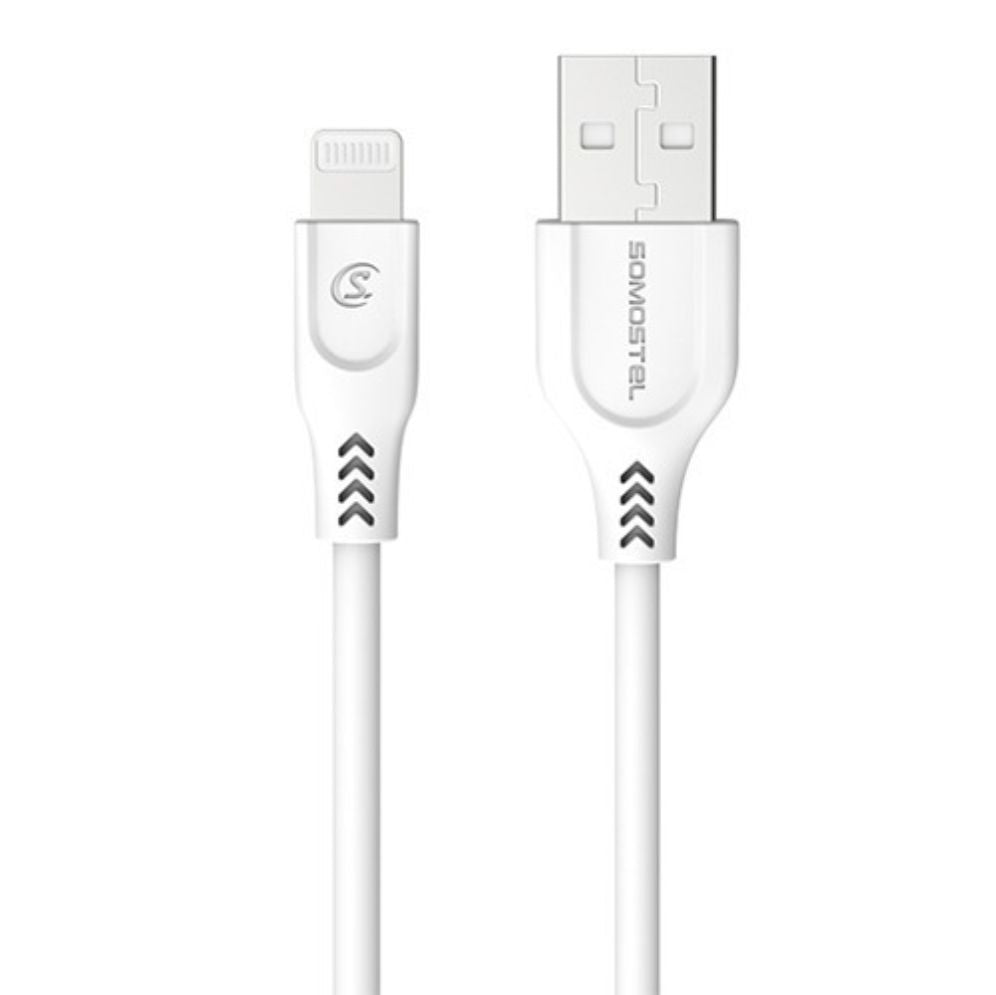 CABLE USB LIGHTNING 1.2M SOMOSTEL