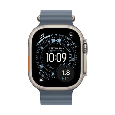 Apple Watch Ultra 3 49mm + Cellular Natural Case /Anchor Blue Ocean Band