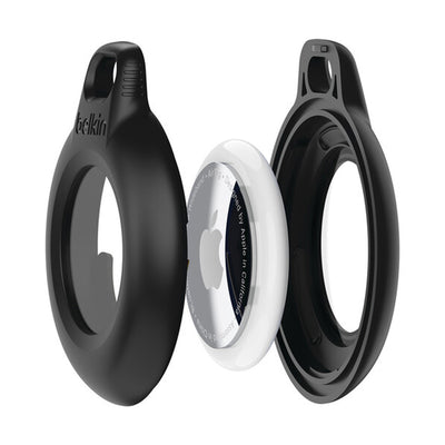 Belkin Soporte Seguro con Llavero para AirTag Pack x2