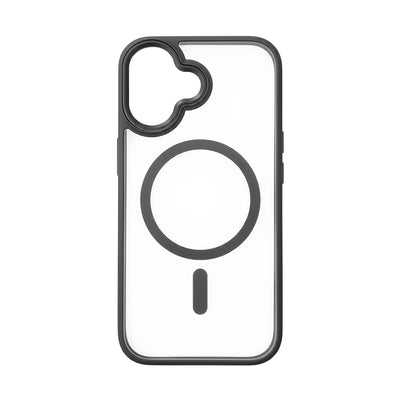 Case Transparente Carga Inalambrica Borde Color Iphone 16
