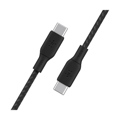 Cable Belkin BoostCharge Braided Usb-C a Usb-C 2mt 100W