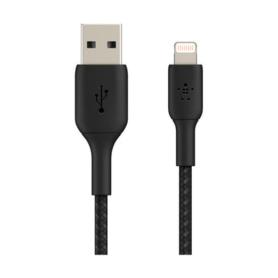 Cable Belkin BoostCharge Lightning a Usb-A trenzado