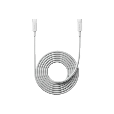 Cable Xiaomi 6A trenzado Usb-C a Usb-C 2mts