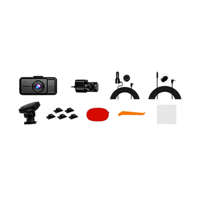 Camara Dashcam Redtiger A6 4K Triple/Wifi/App/Voice Control/GPS