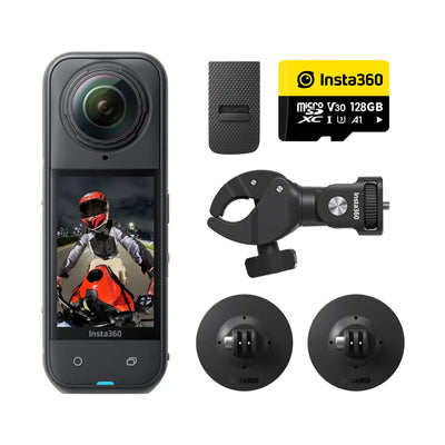 Camara Insta360 X5 Motorcycle Bundle