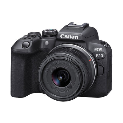 Kit Cámara Digital Canon EOS R10 Mirrorless + Lente RF-S 18-45mm
