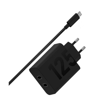 Cargador Motorola 125W Turbo Power Duo Tipo-C 2mt