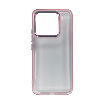 Case con Borde de Color y Cromo Frame Xiaomi 15