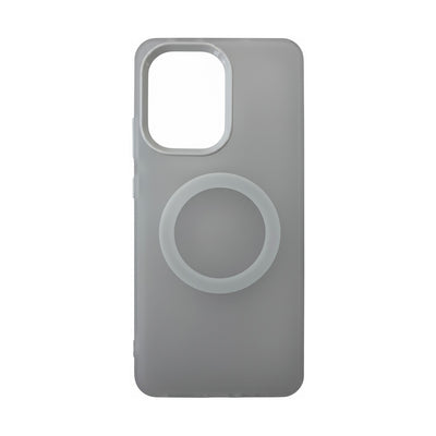 Case Transparente Carga inalambrica anti huella Poco X7 Pro