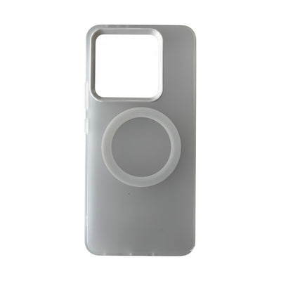 Case Transparente Carga inalámbrica anti huella Note 14 5G