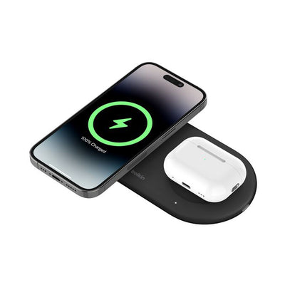 Estacion carga Belkin BoostCharge Pro Pad 2 en 1 15W Qi2