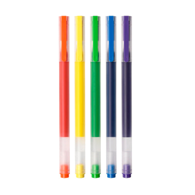 Boligrafo de Gel Xiaomi Alta Capacidad Pack x5