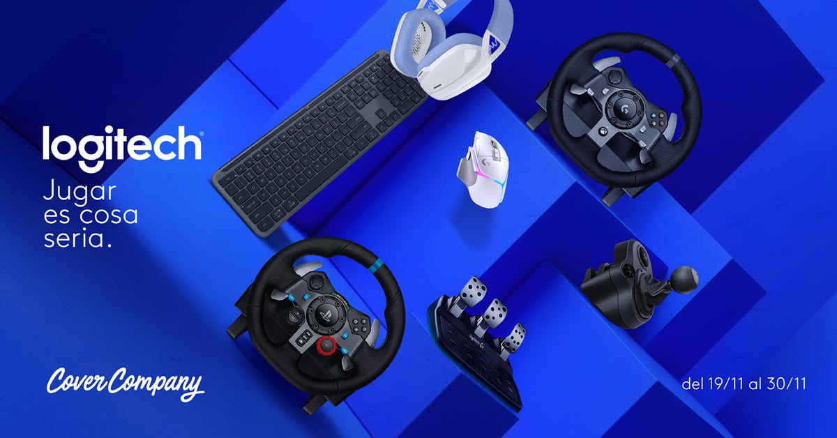Logitech | Jugar es cosa seria – Cover Company