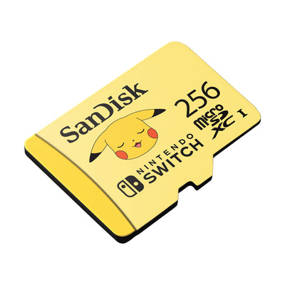 Micro SD SanDisk for Nintendo Switch Pokemon Pikachu 256GB