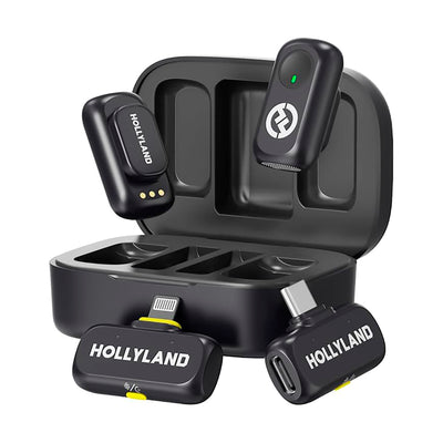 Microfono Inalambrico Hollyland LARK A1 Combo USB-C/Lightning