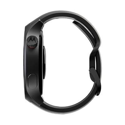 Smartwatch Motorola Moto Watch Negro + Correa Silicona Negro