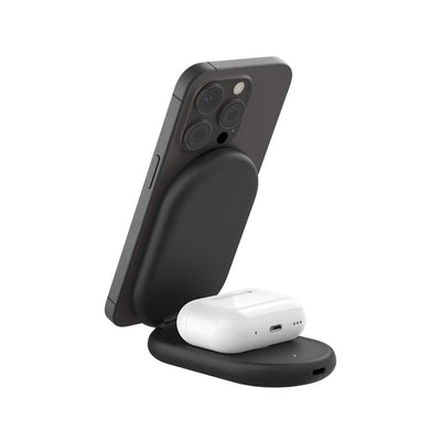 Soporte y Cargador Wireless 2 en 1 Belkin Boostcharge QI2 15W